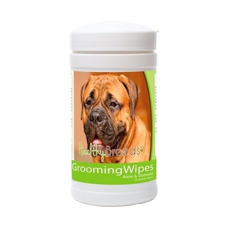 Healthy Breeds 840235151029 Bullmastiff Grooming Wipes